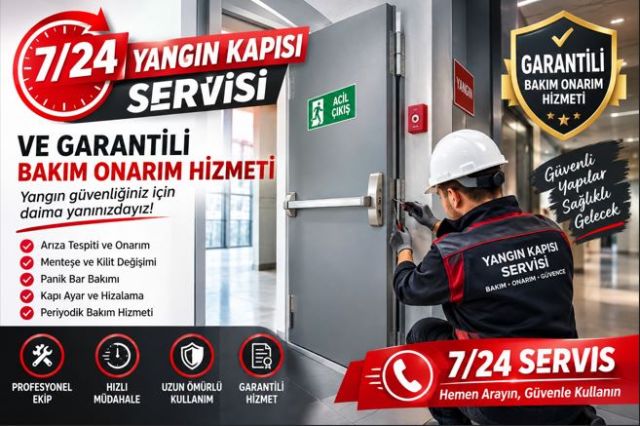 Çekmeköy Yangın Kapısı Tamiri ve Servisi | Karaboğa Mühendislik